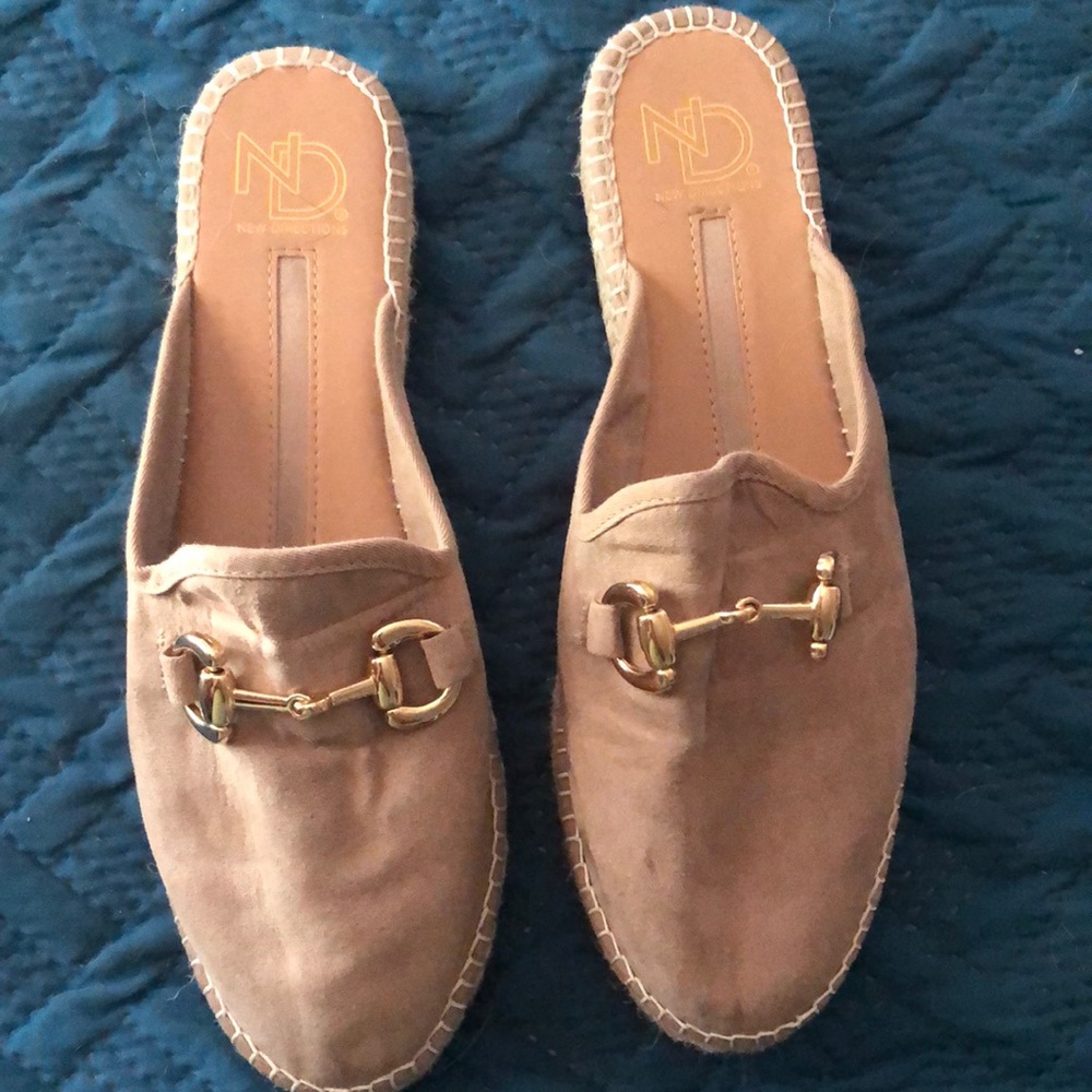 New direction mule slip ons size 9.5